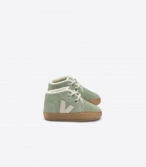 VEJA BABY FURED SUEDE CLAY PIERRE | VJ24852