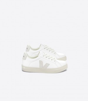 VEJA ESPLAR LACES LEATHER WHITE NATURAL | VJ24810