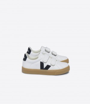 VEJA ESPLAR LEATHER WHITE BLACK NATURAL | VJ24839