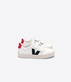 VEJA ESPLAR LEATHER WHITE NAUTICO PEKIN | VJ24876