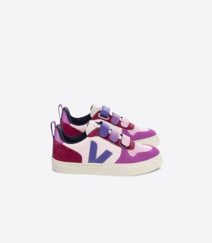 VEJA V-10 LEATHER MULTICO PETALE | VJ24822