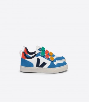 VEJA V-10 LEATHER WHITE MULTICO NAUTICO | VJ24823