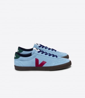 VEJA VOLLEY SUEDE AQUA MARSALA EAGLE | VJ24179