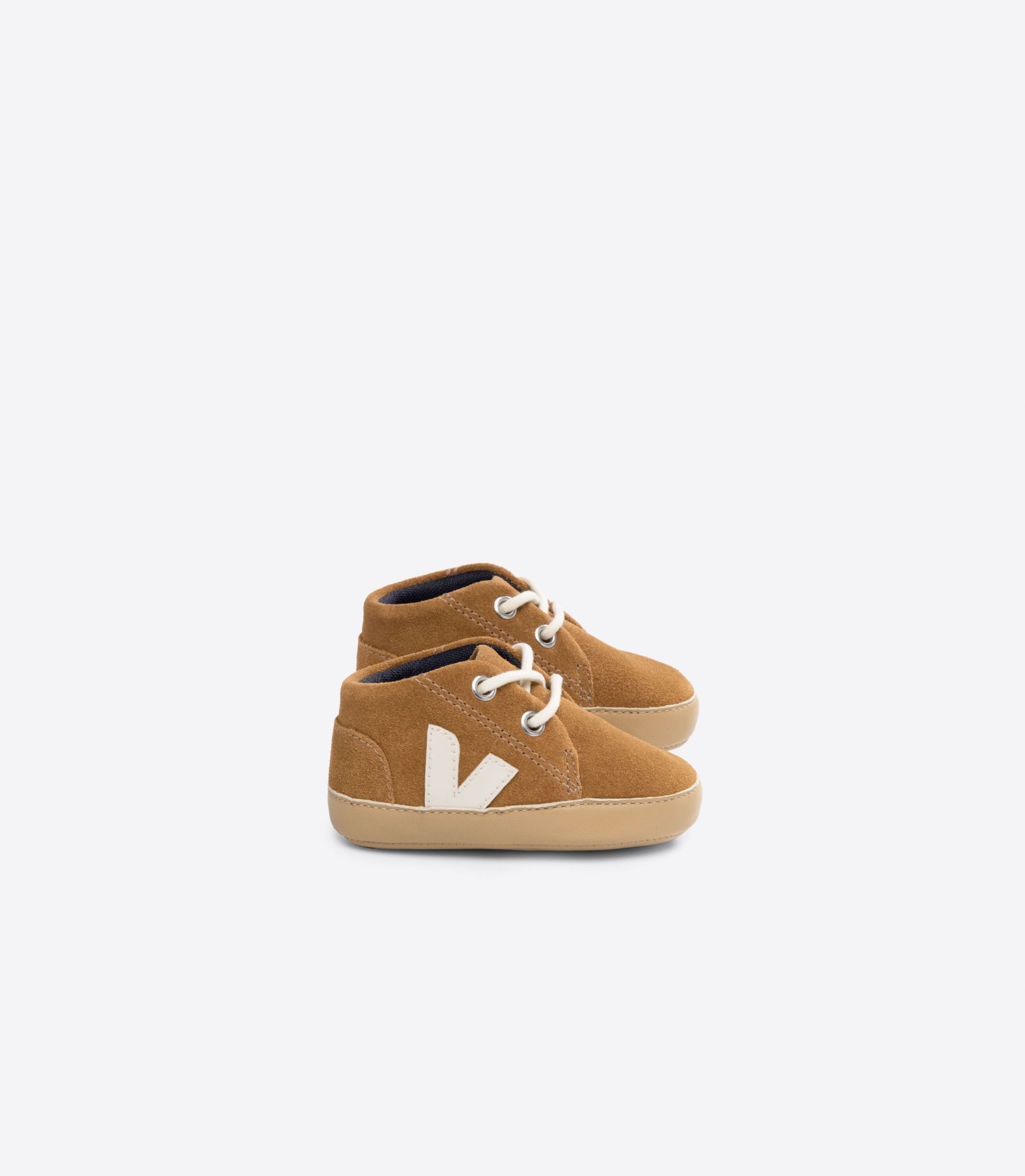 VEJA BABY SUEDE CAMEL PIERRE | VJ24797