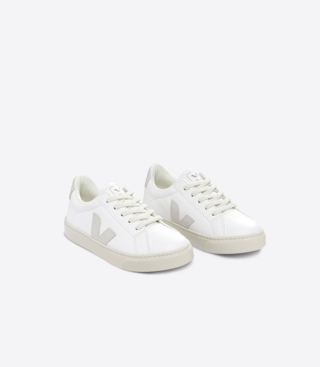 VEJA ESPLAR LACES LEATHER WHITE NATURAL | VJ24810