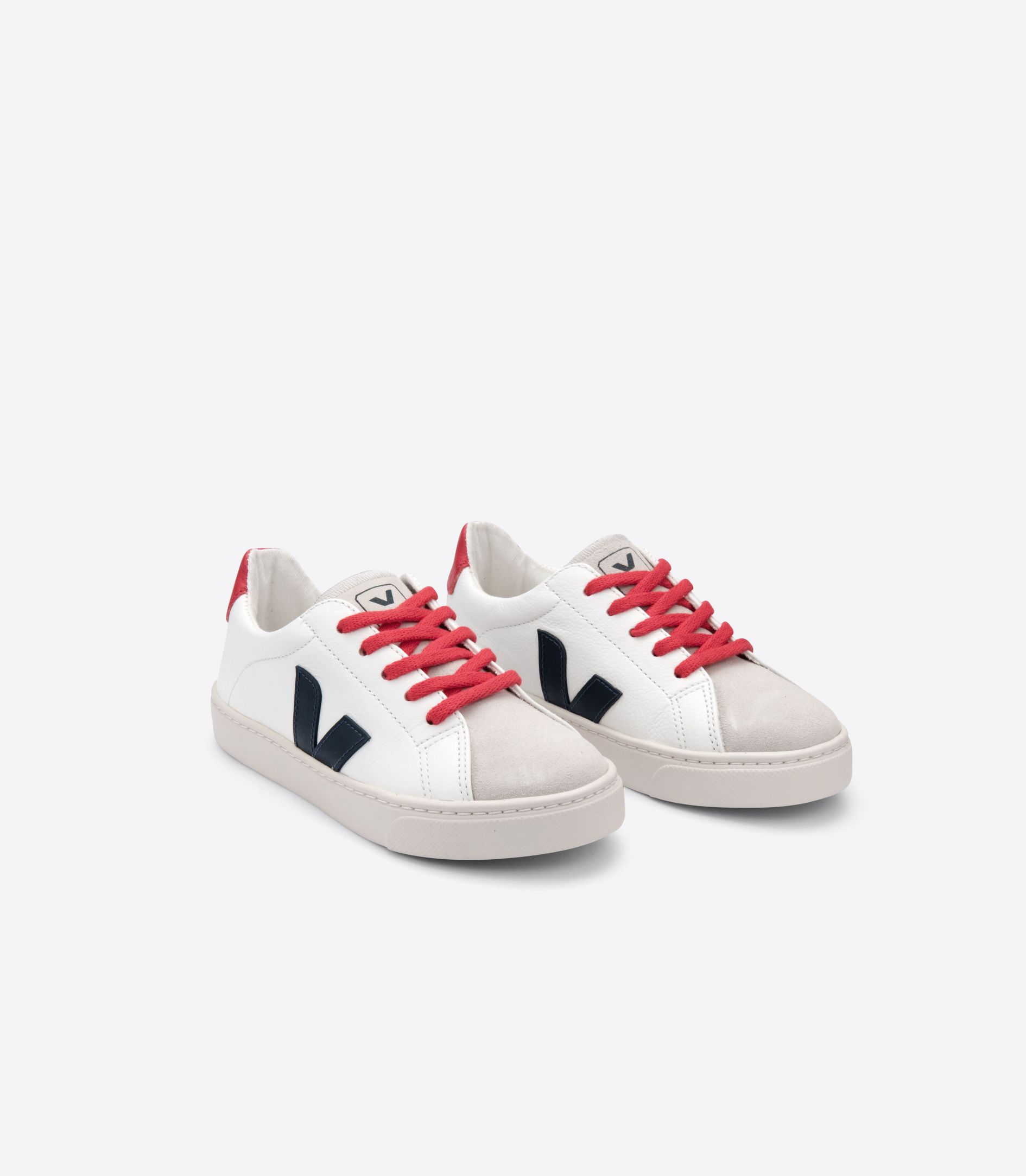 VEJA ESPLAR LACES LEATHER WHITE NAUTICO PEKIN | VJ24846