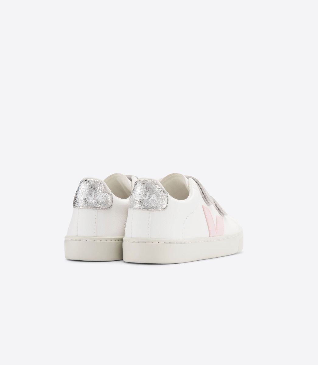 VEJA ESPLAR LEATHER WHITE PETALE SILVER | VJ24896