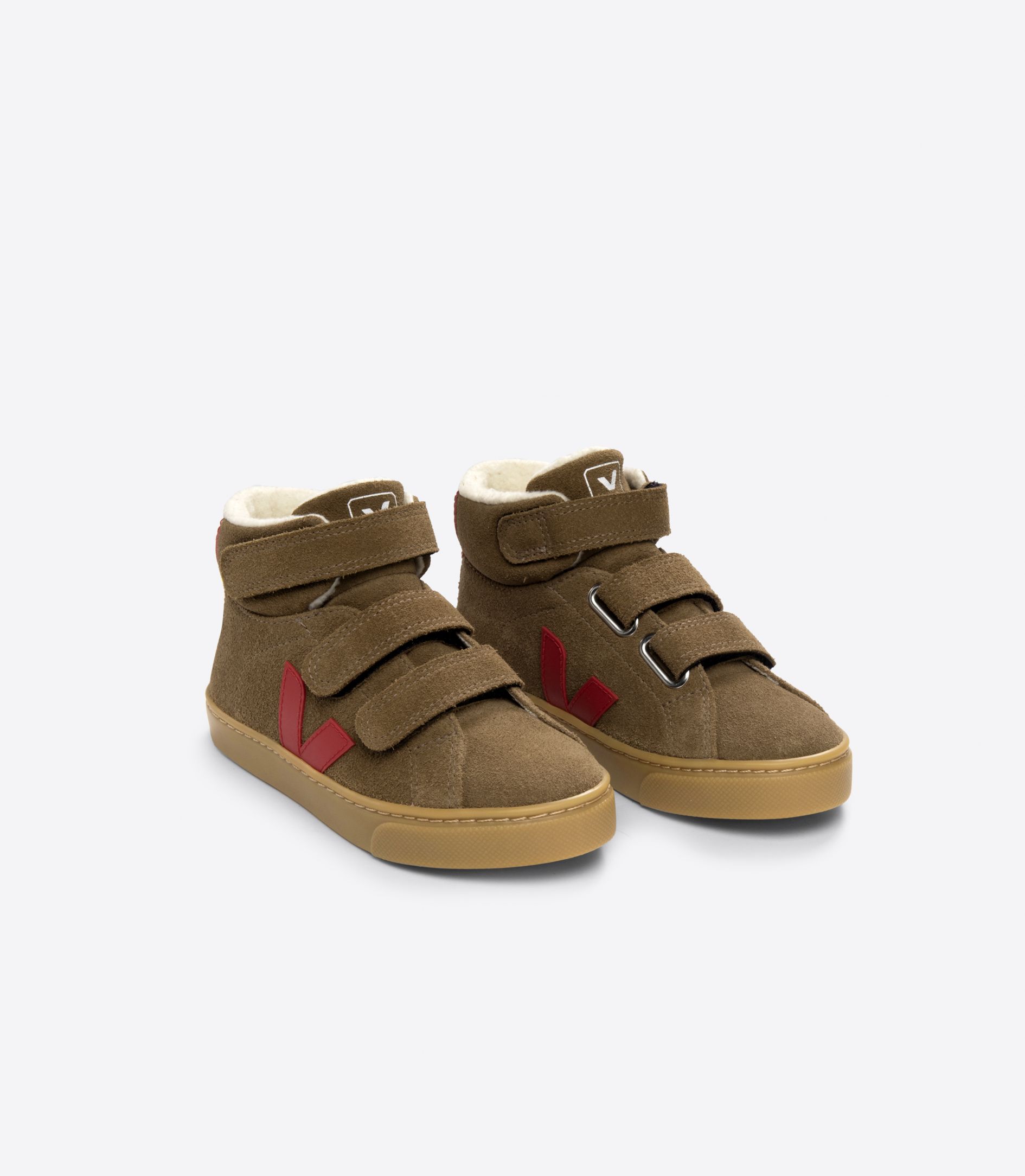 VEJA ESPLAR MID FURED SUEDE BROWN PEKIN | VJ24880