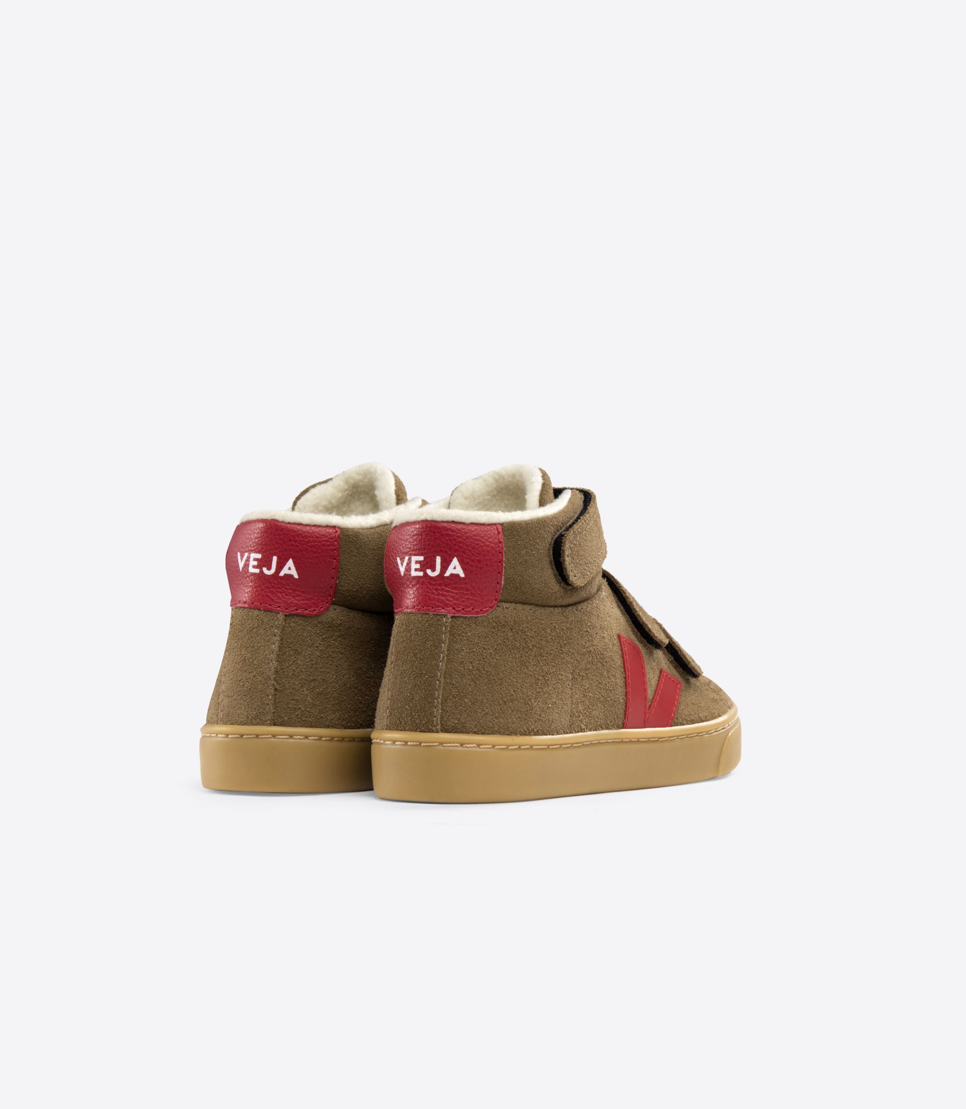 VEJA ESPLAR MID FURED SUEDE BROWN PEKIN | VJ24880