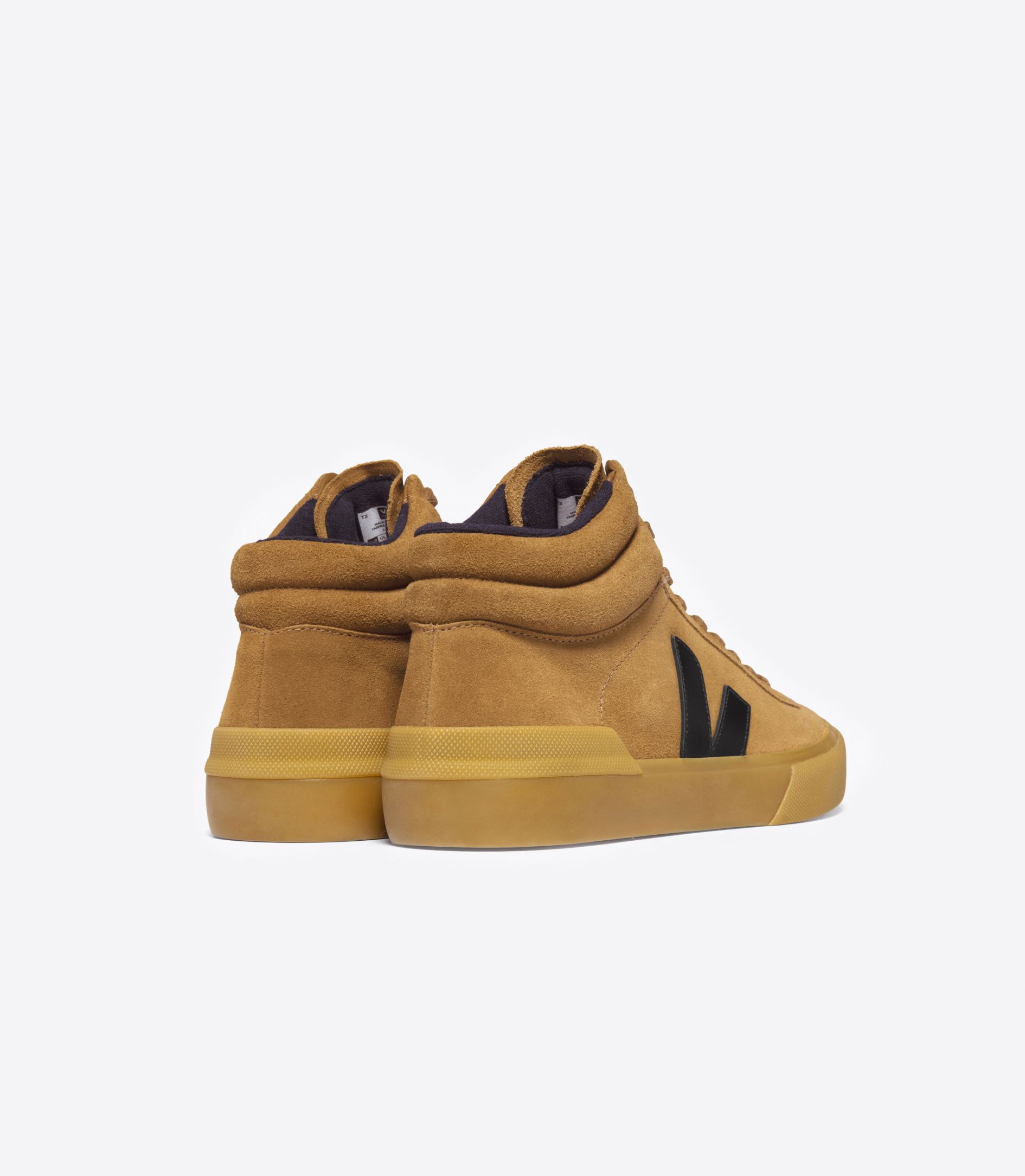 VEJA MINOTAUR SUEDE CAMEL BLACK | VJ24650