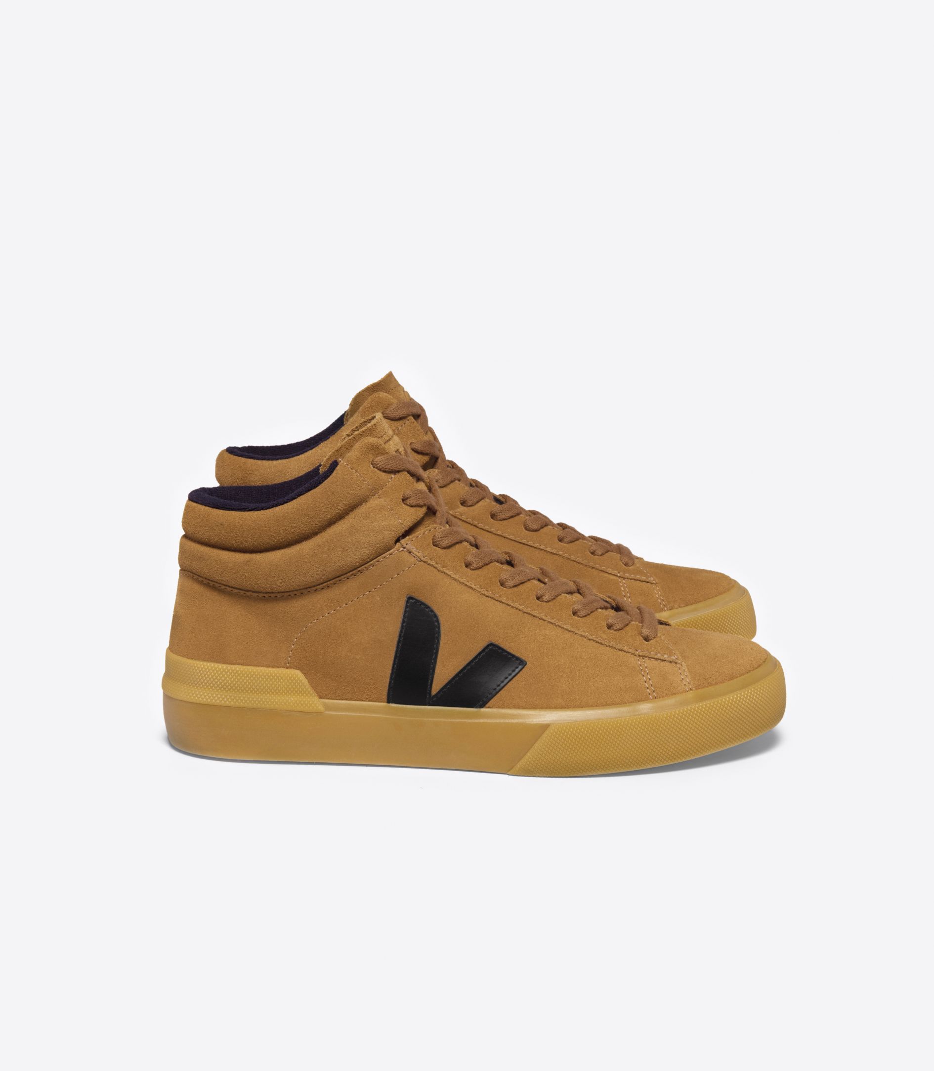 VEJA MINOTAUR SUEDE CAMEL BLACK | VJ24650