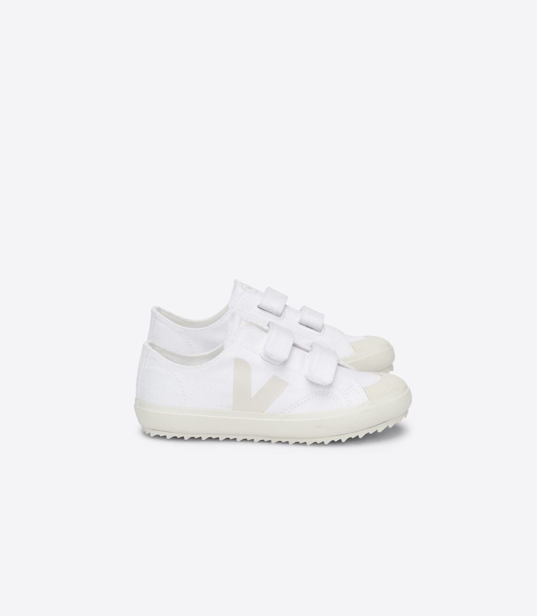 VEJA OLLIE CANVAS WHITE PIERRE | VJ24813