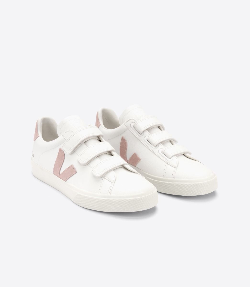 VEJA RECIFE CHROMEFREE LEATHER WHITE BABE | VJ24608