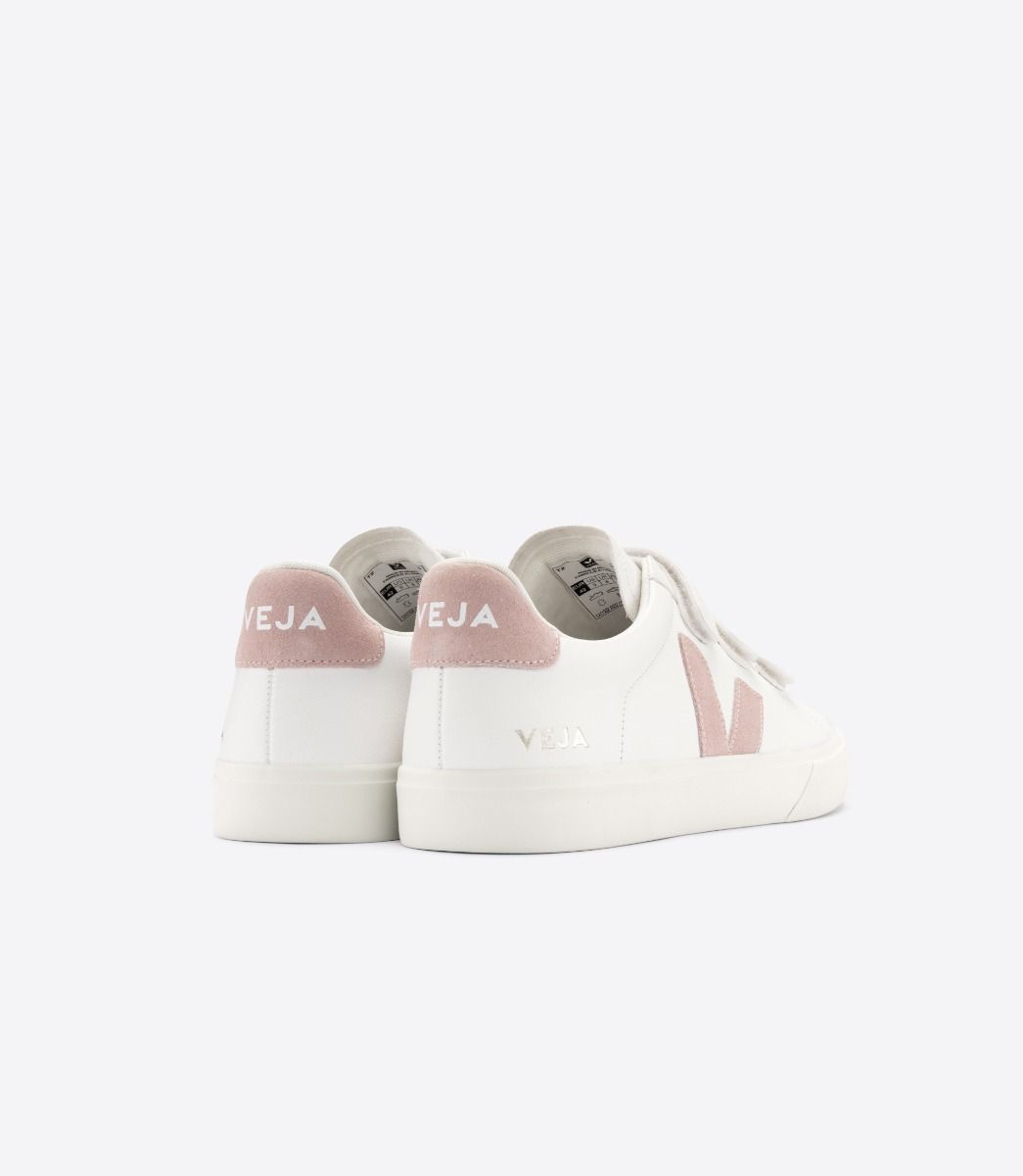 VEJA RECIFE CHROMEFREE LEATHER WHITE BABE | VJ24608