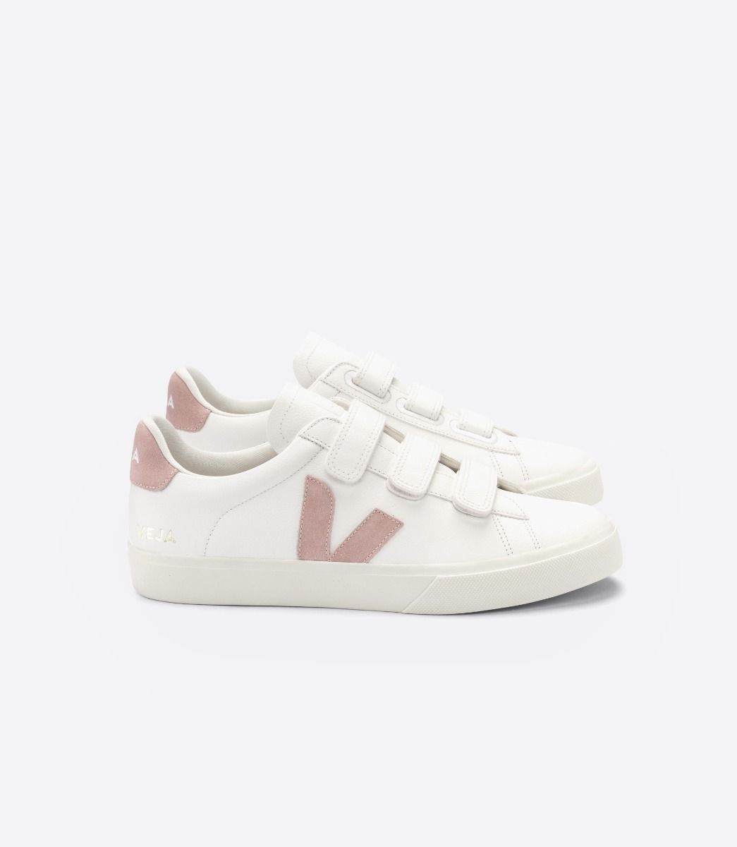 VEJA RECIFE CHROMEFREE LEATHER WHITE BABE | VJ24608