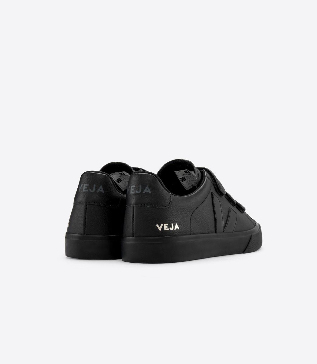 VEJA RECIFE LEATHER FULL BLACK | VJ24601