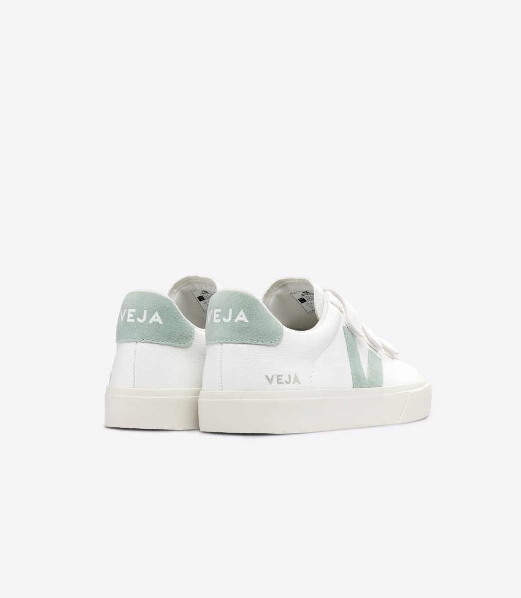 VEJA RECIFE LEATHER WHITE MATCHA | VJ24605