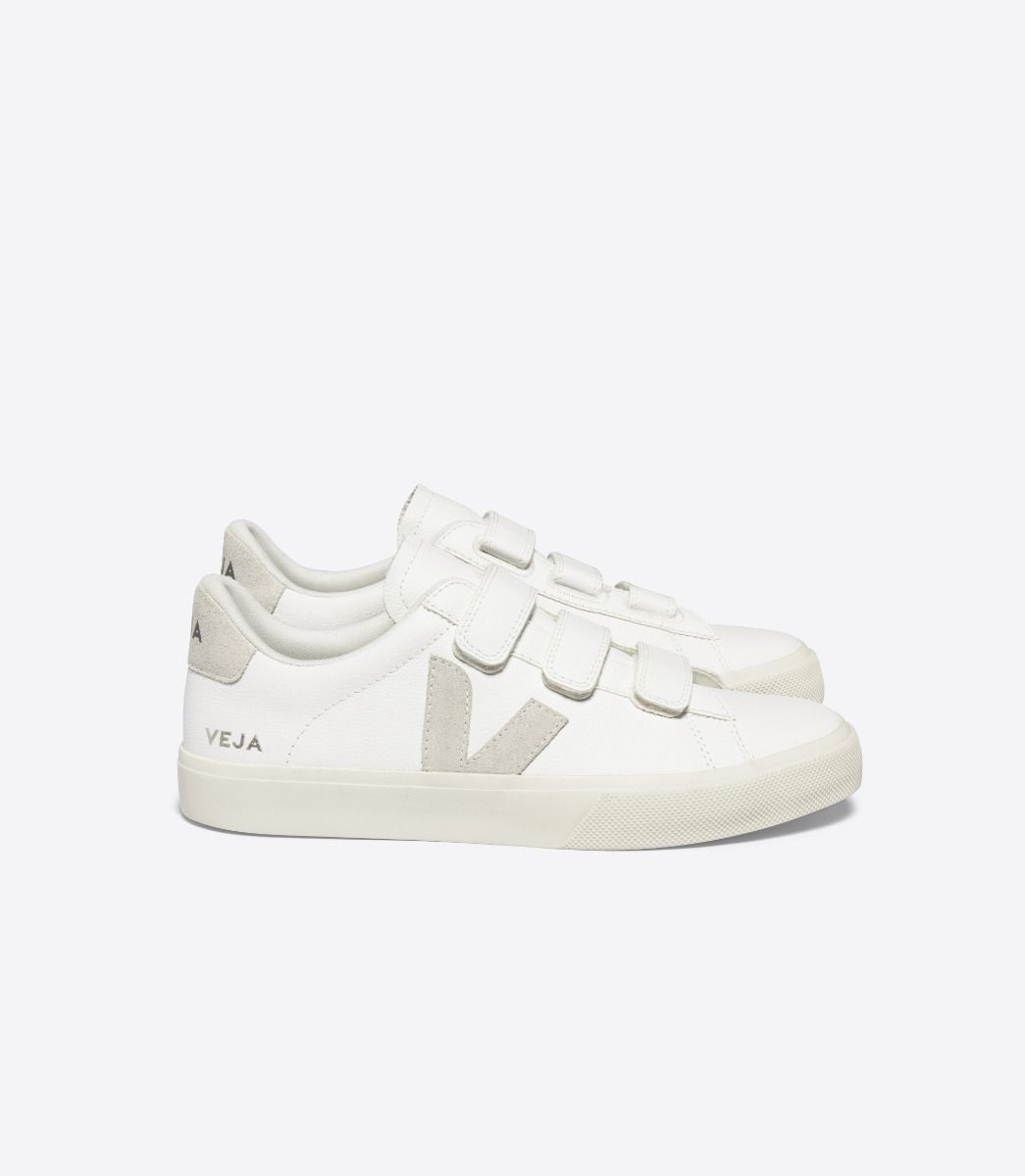 VEJA RECIFE LEATHER WHITE NATURAL | VJ24611