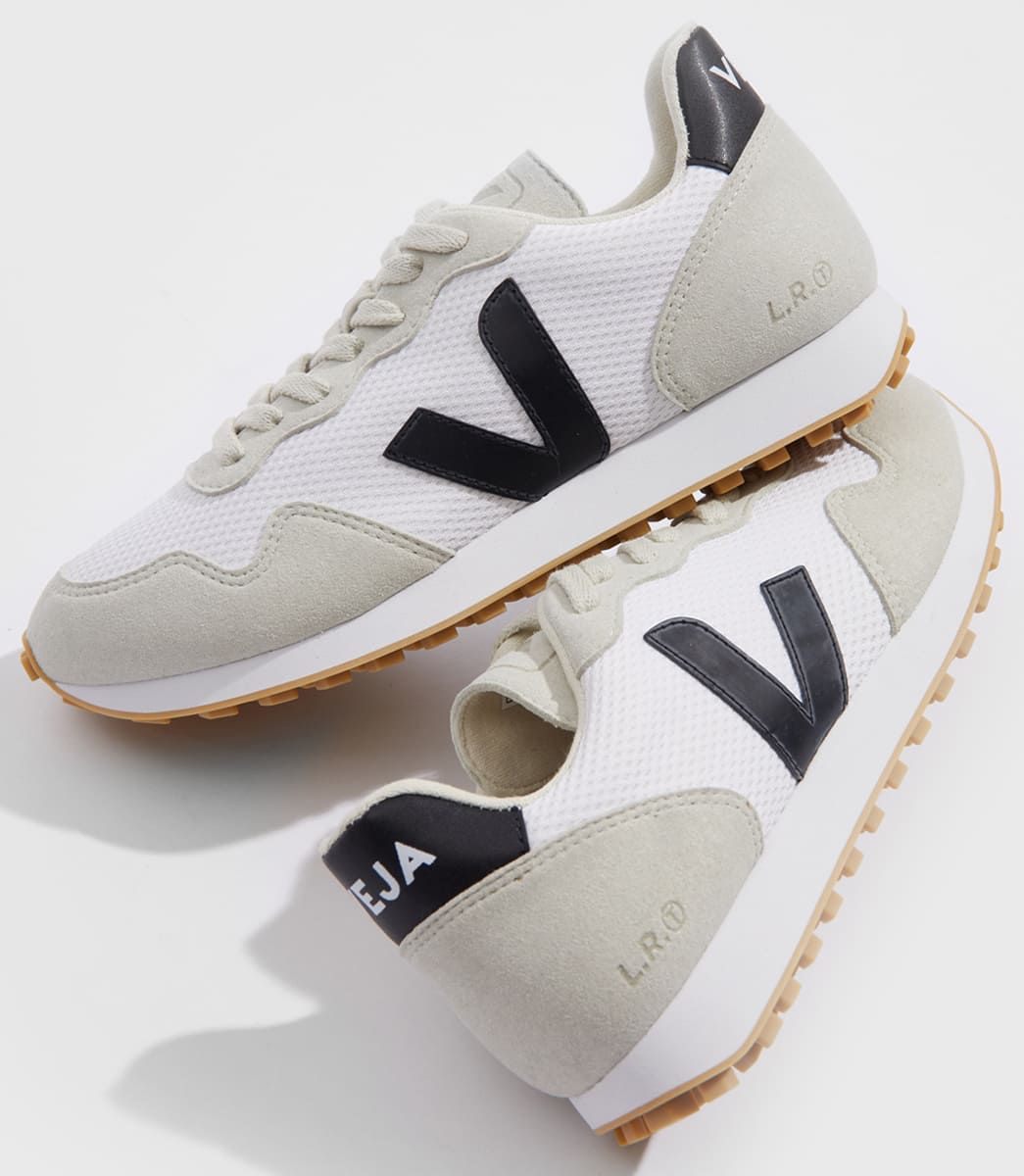 VEJA SDU REC ALVEOMESH WHITE BLACK NATURAL | VJ24335