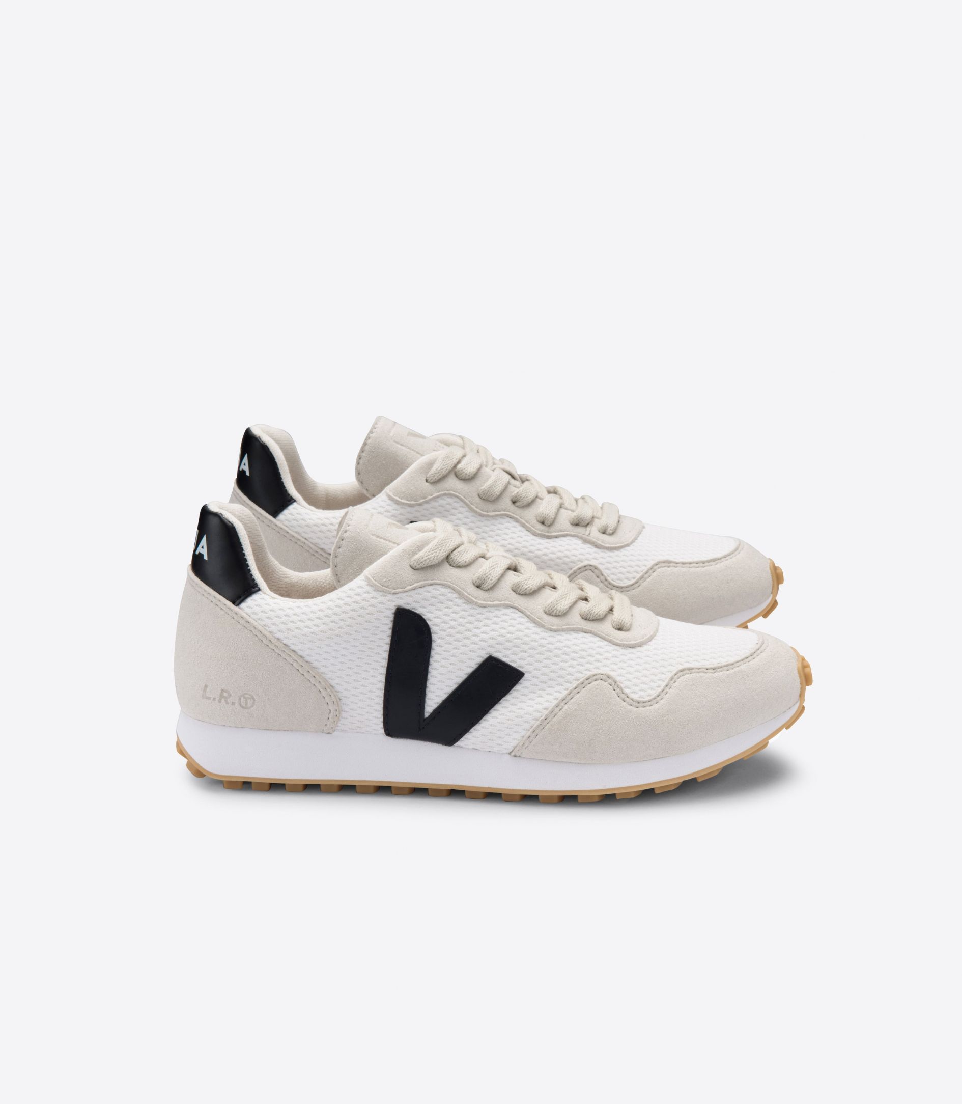 VEJA SDU REC ALVEOMESH WHITE BLACK NATURAL | VJ24681