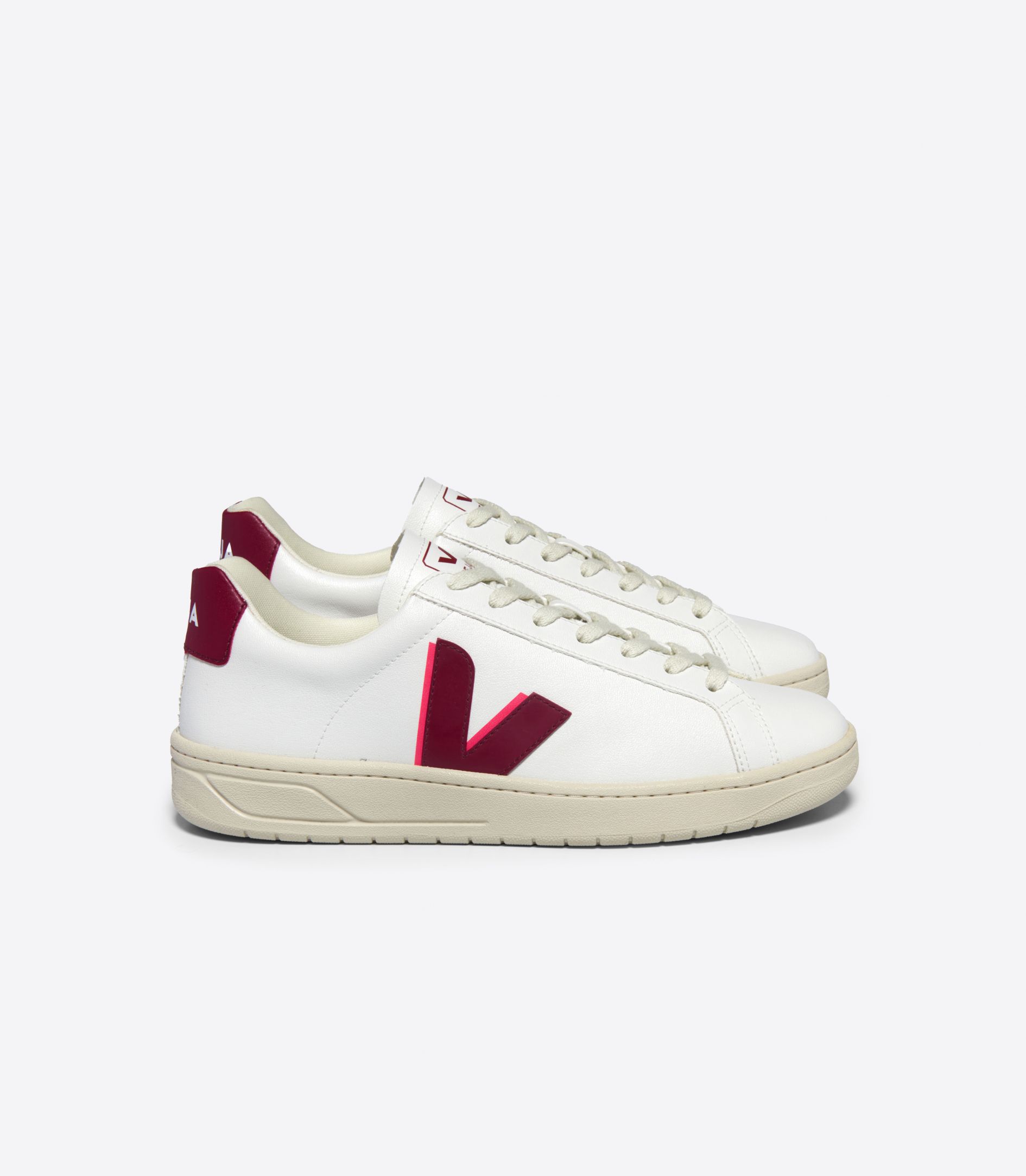 VEJA URCA CWL WHITE MARSALA ROSE FLUO | VJ24686