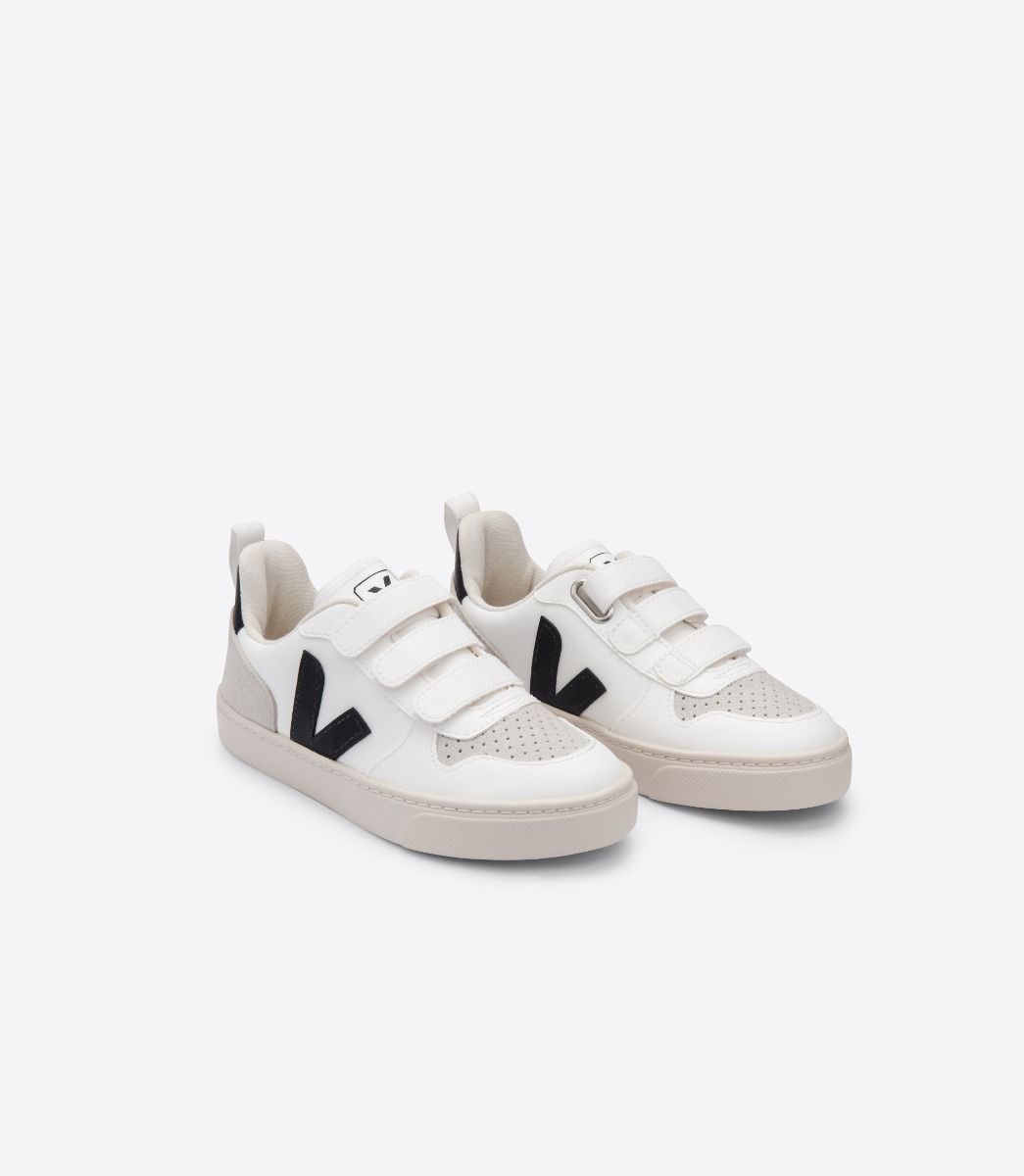 VEJA V-10 CWL WHITE BLACK | VJ24835