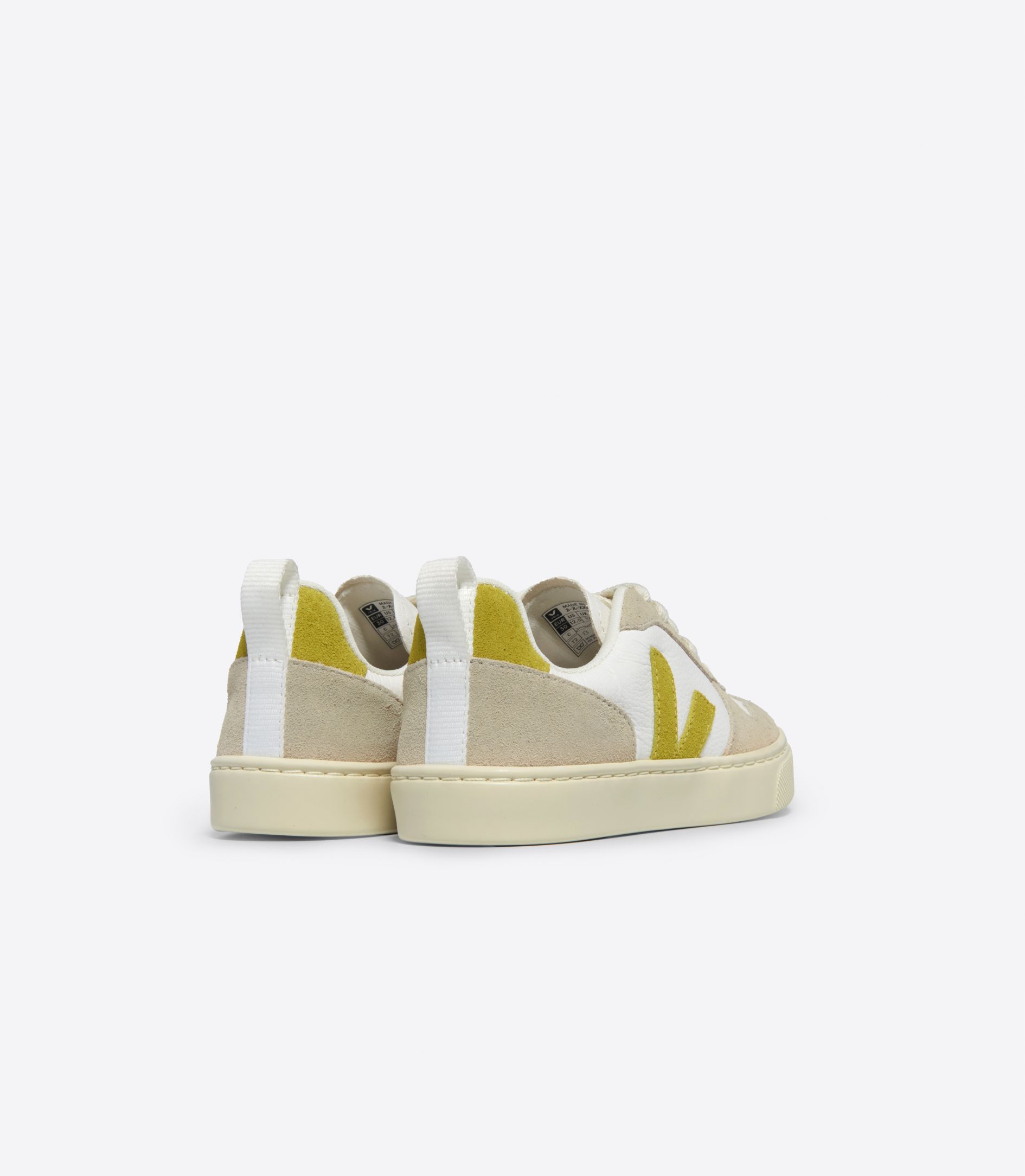 VEJA V-10 LACES WHITE LIQUOR ALMOND | VJ24875