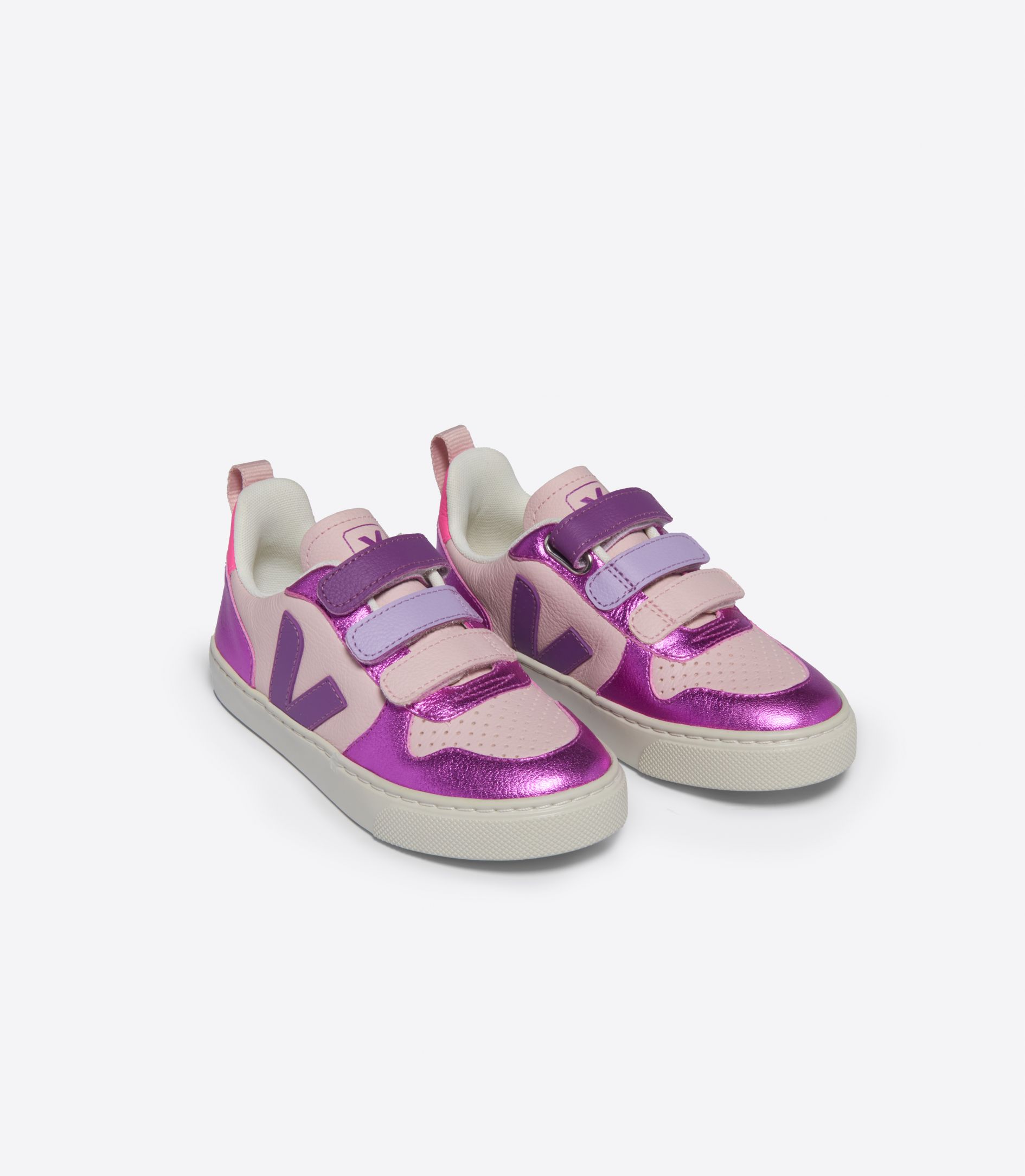 VEJA V-10 LEATHER PETALE MULTICO COSMOS | VJ24799