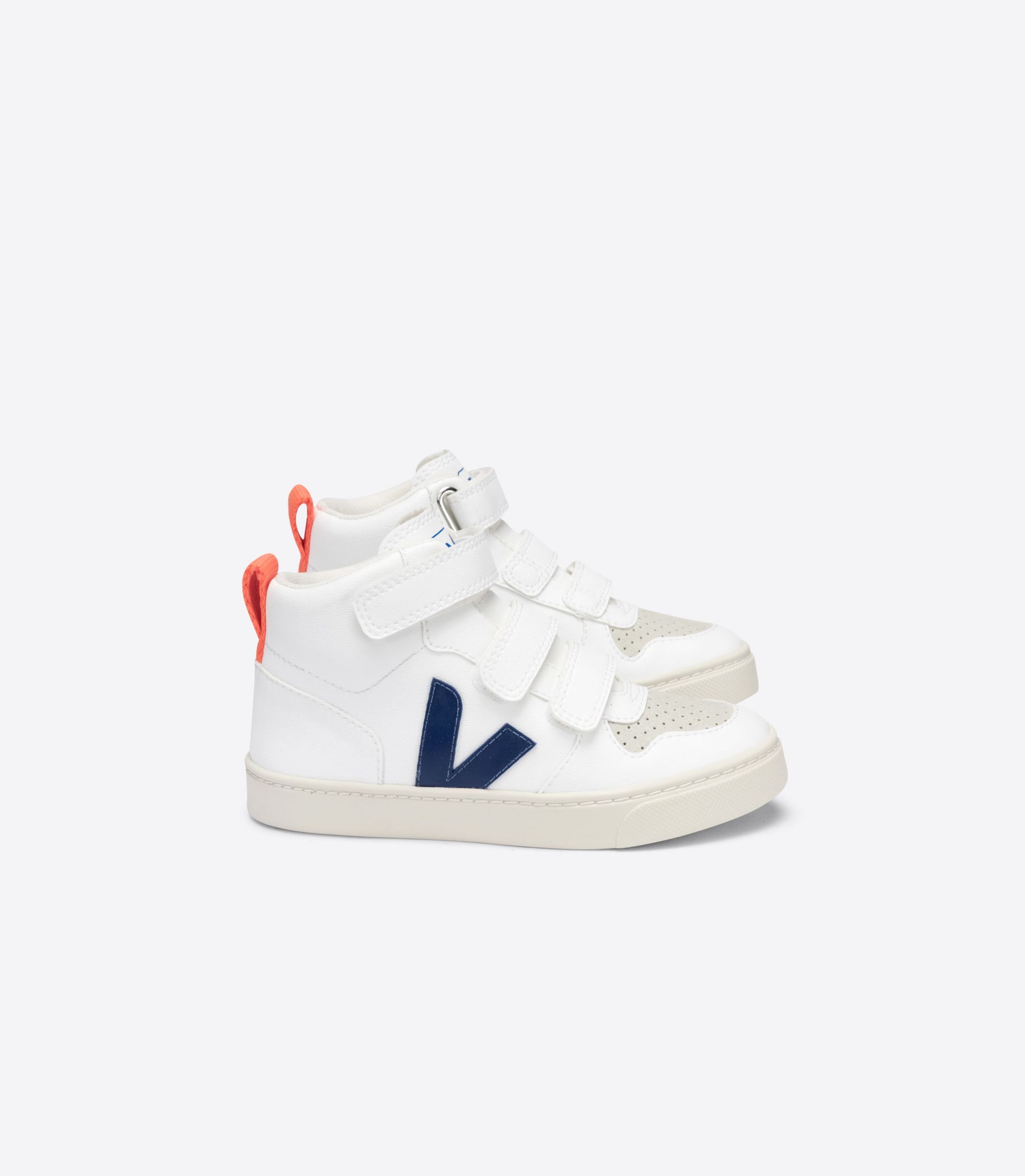 VEJA V-10 MID CWL WHITE COBALT ORANGE FLUO | VJ24840