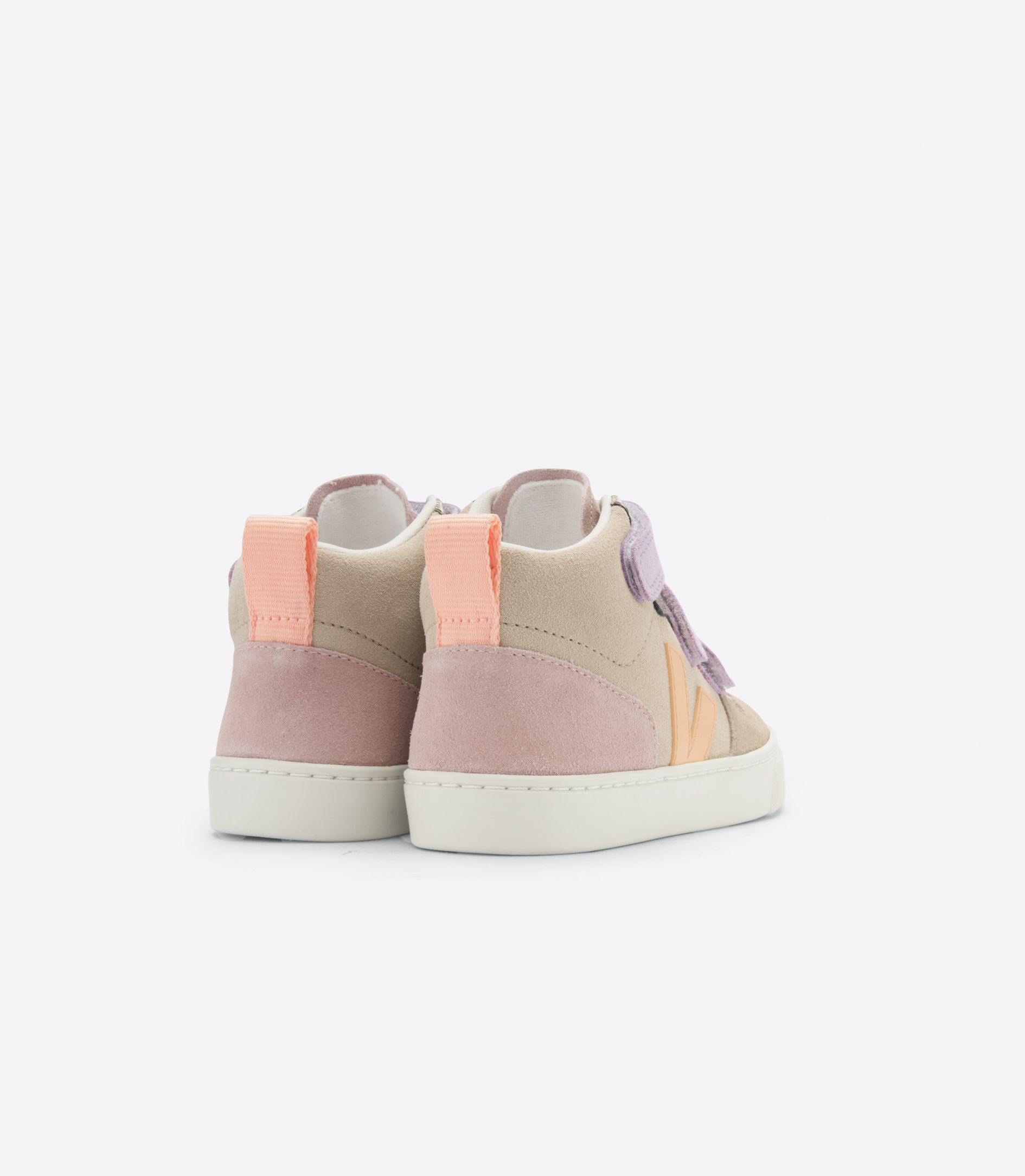 VEJA V-10 MID SUEDE MULTICO ALMOND PEACH | VJ24892