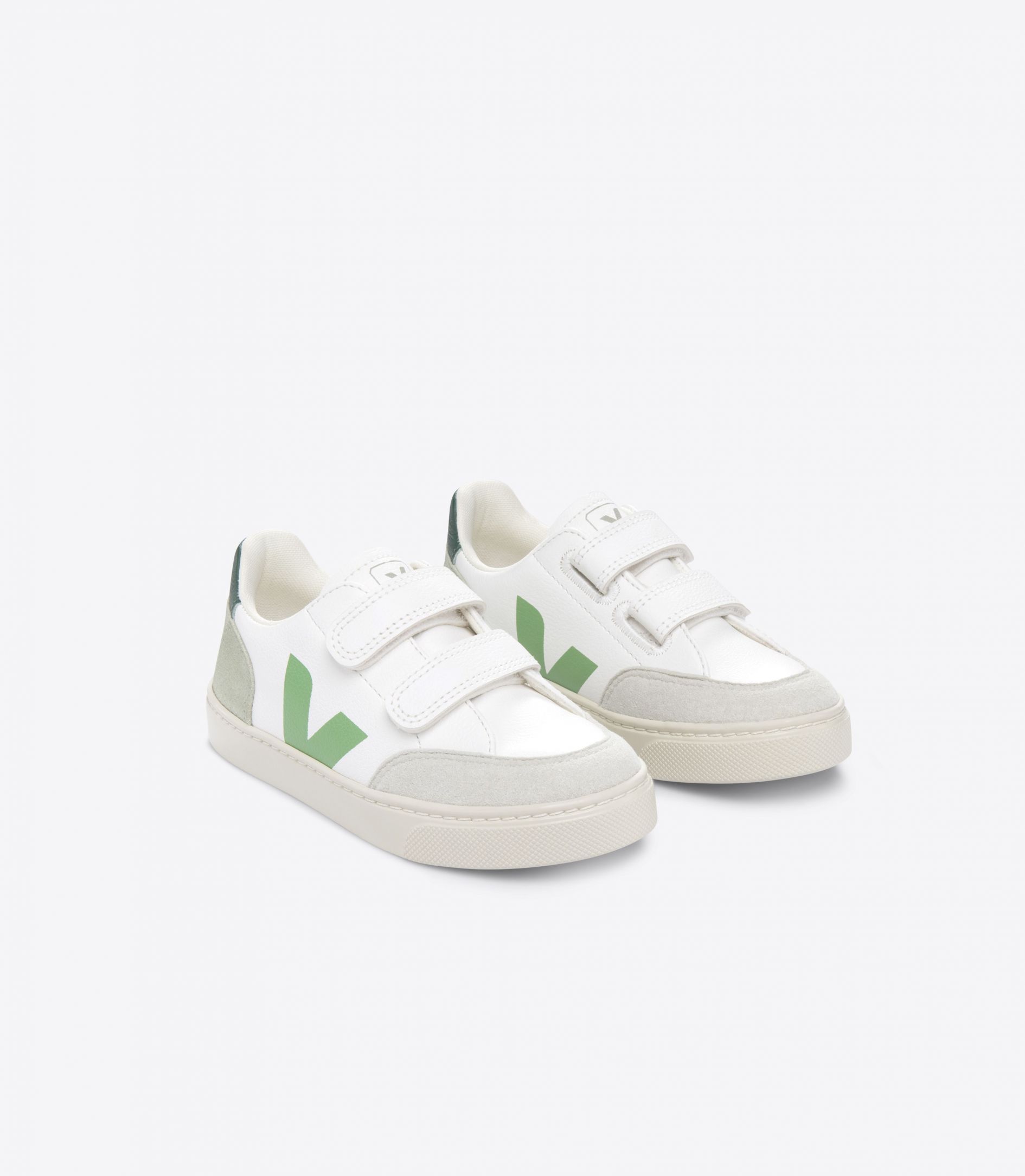 VEJA V-12 LEATHER EXTRA WHITE MULTICO CLAY | VJ24833