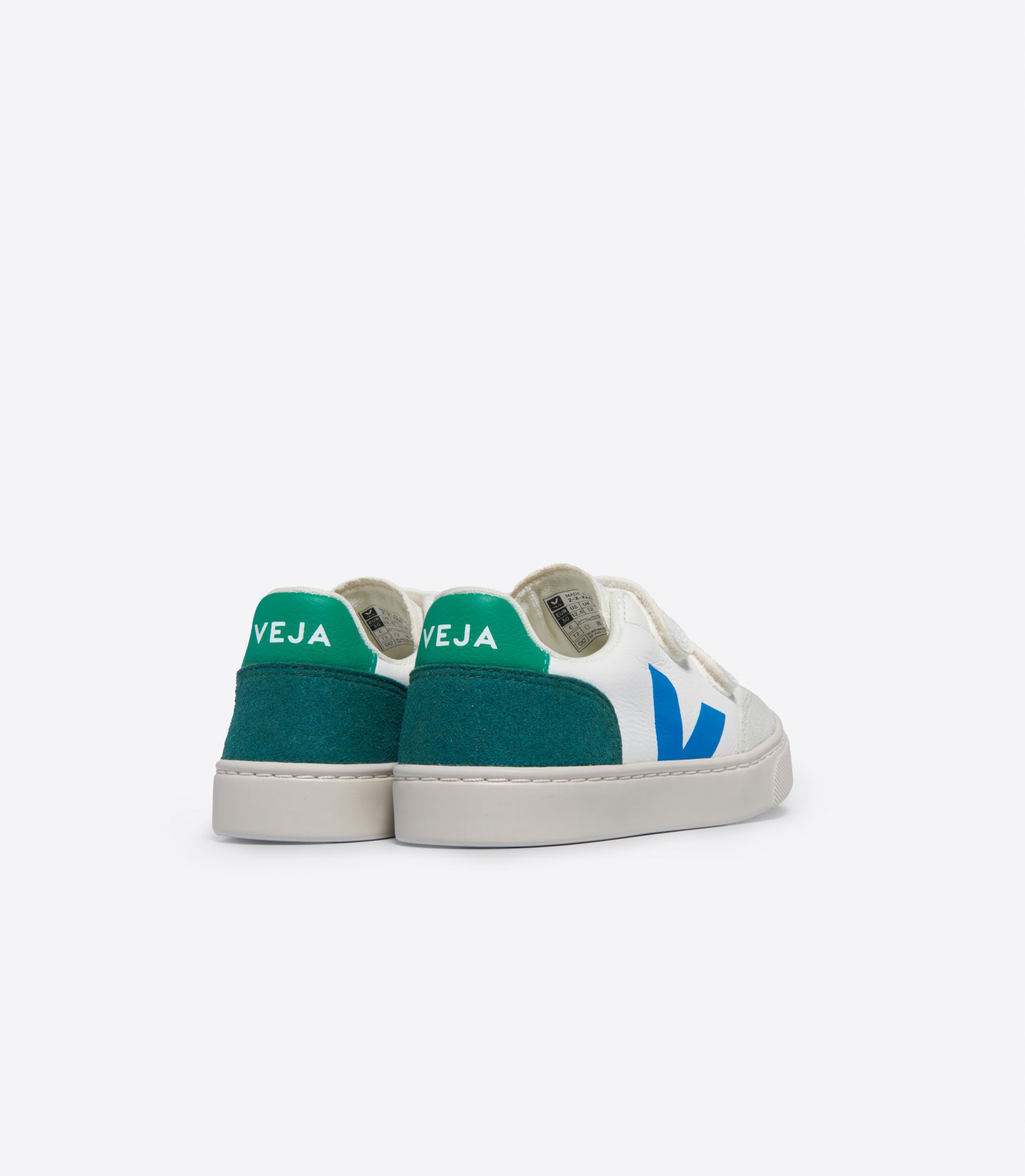 VEJA V-12 LEATHER WHITE MULTICO BRITTANY | VJ24863