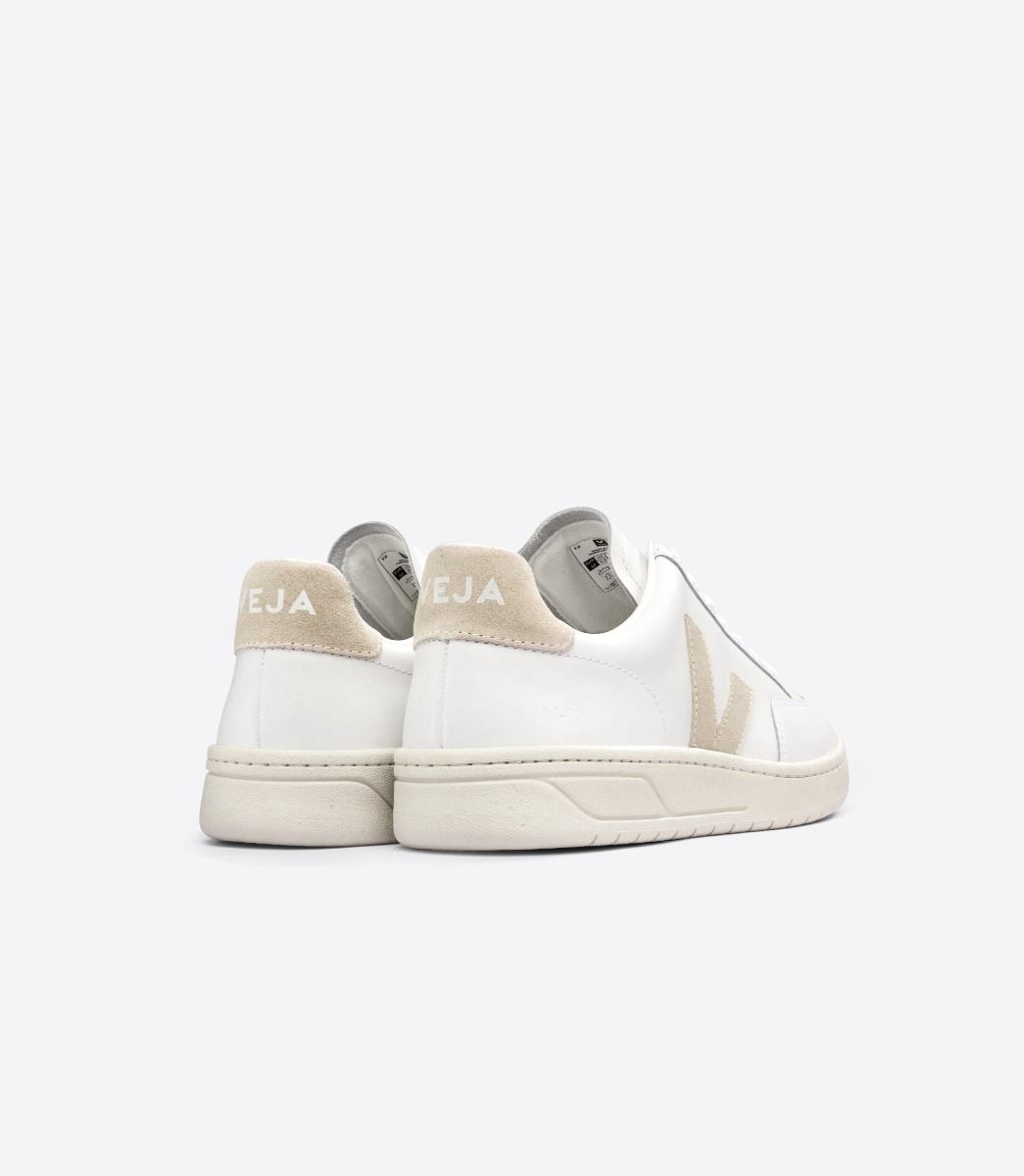 VEJA V-12 LEATHER WHITE SABLE | VJ24582