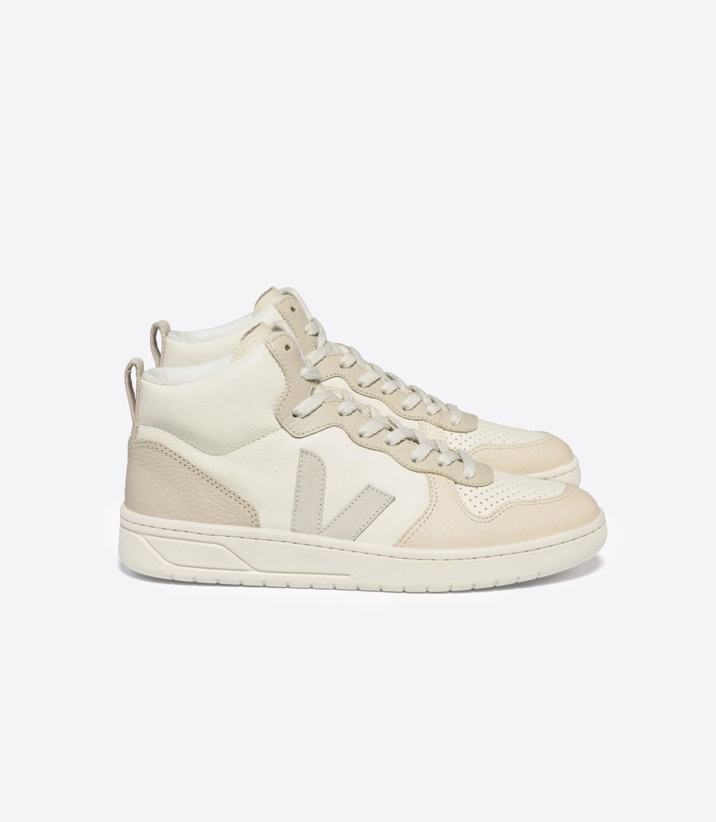 VEJA V-15 LEATHER CASHEW PIERRE MULTICO | VJ24644