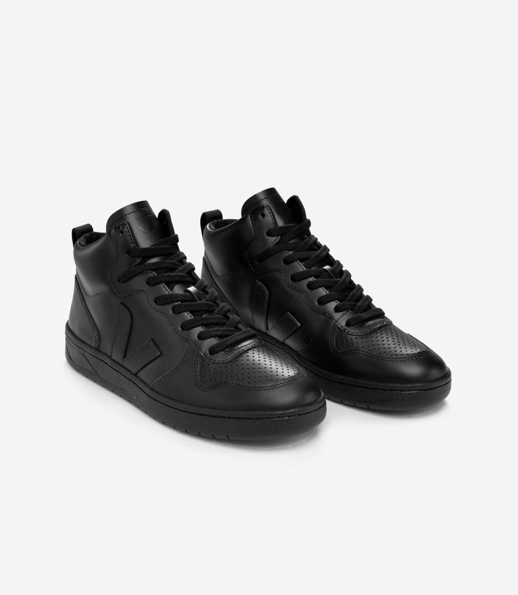 VEJA V-15 LEATHER FULL BLACK | VJ24634