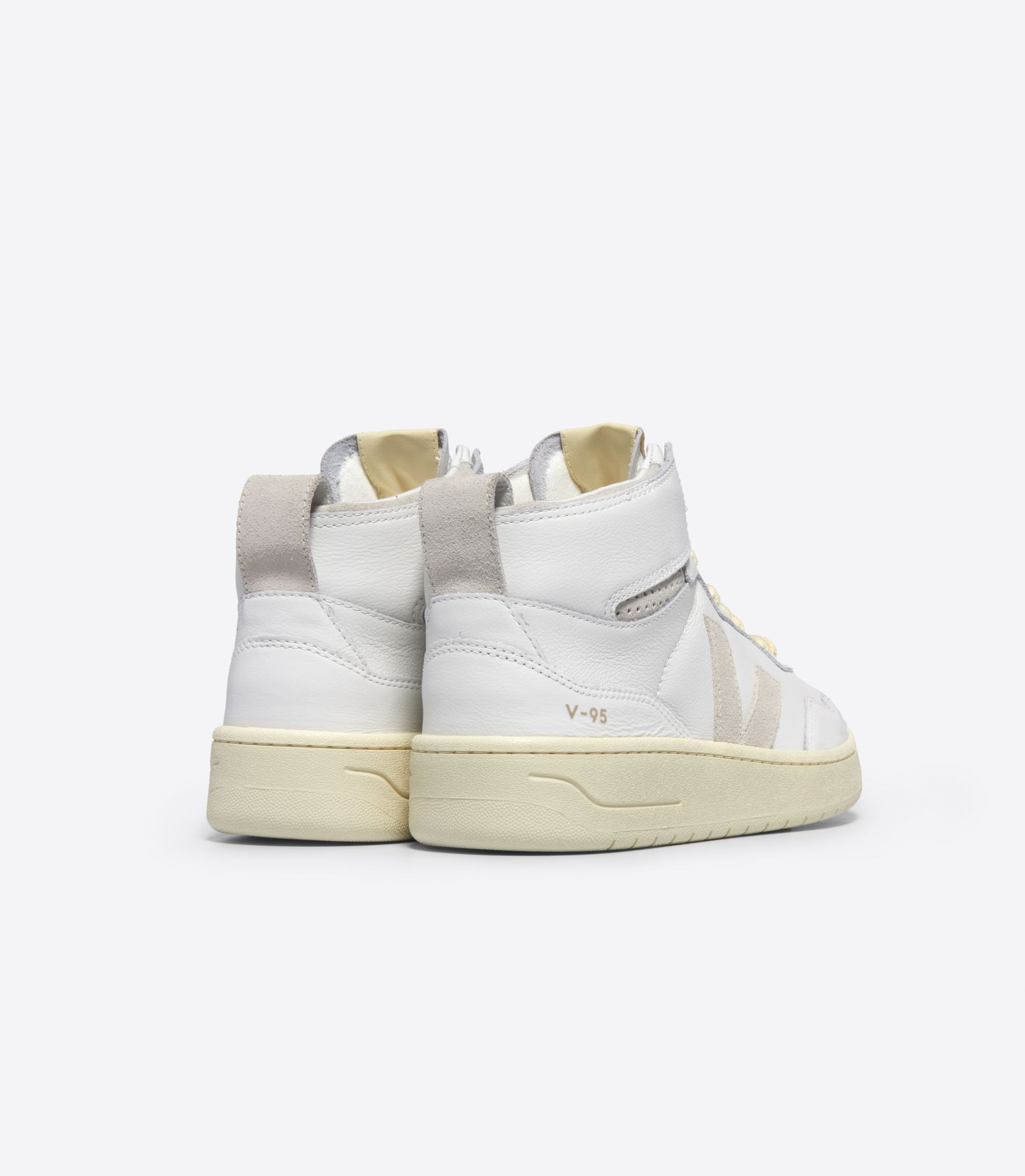 VEJA V-95 LEATHER WHITE NATURAL | VJ24322