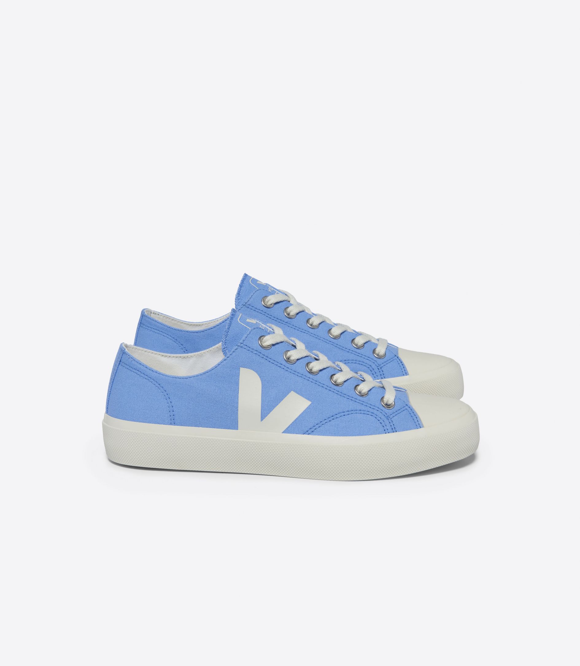 VEJA WATA II LOW CANVAS AQUA PIERRE | VJ24720