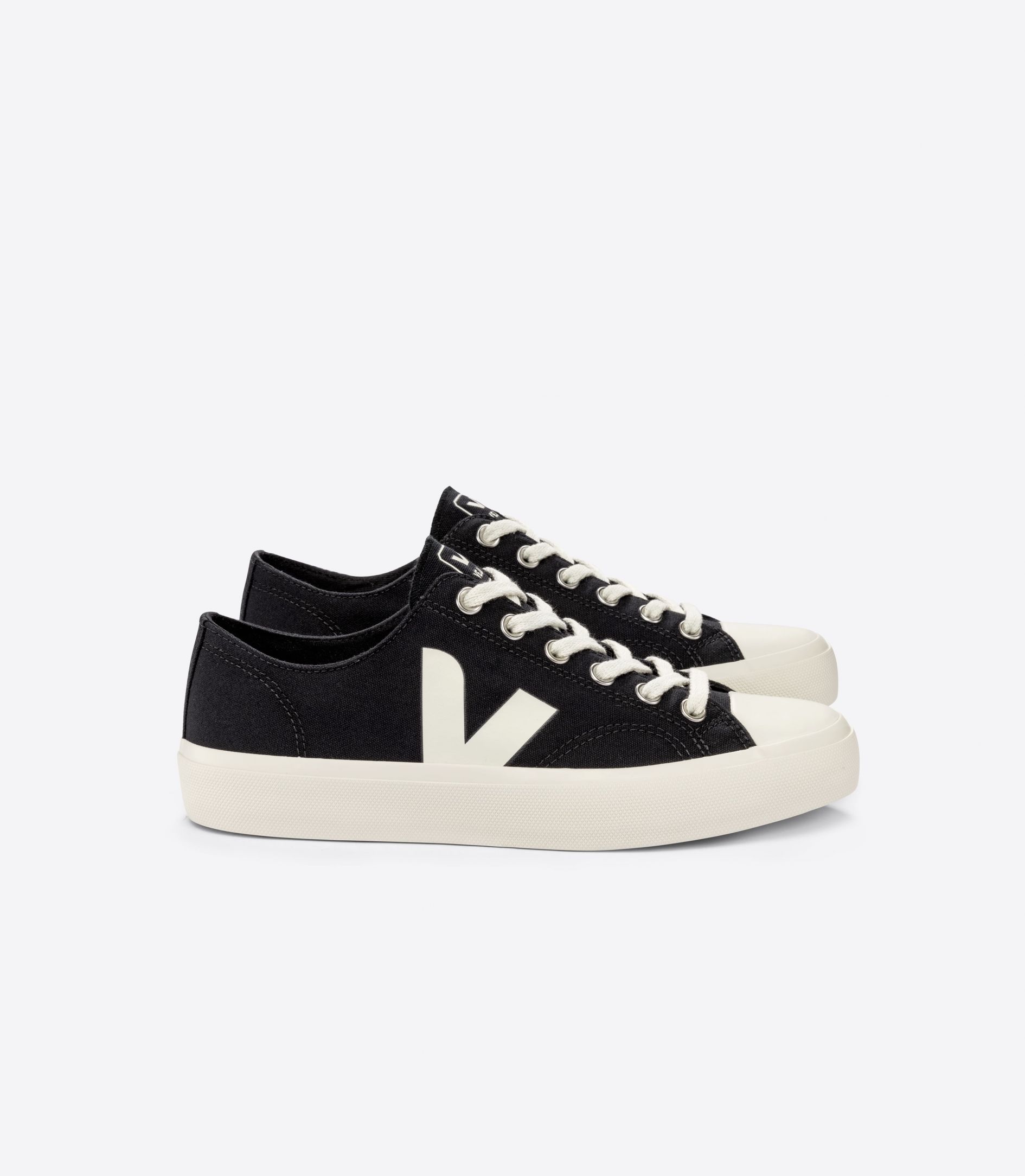 VEJA WATA II LOW CANVAS BLACK PIERRE | VJ24722