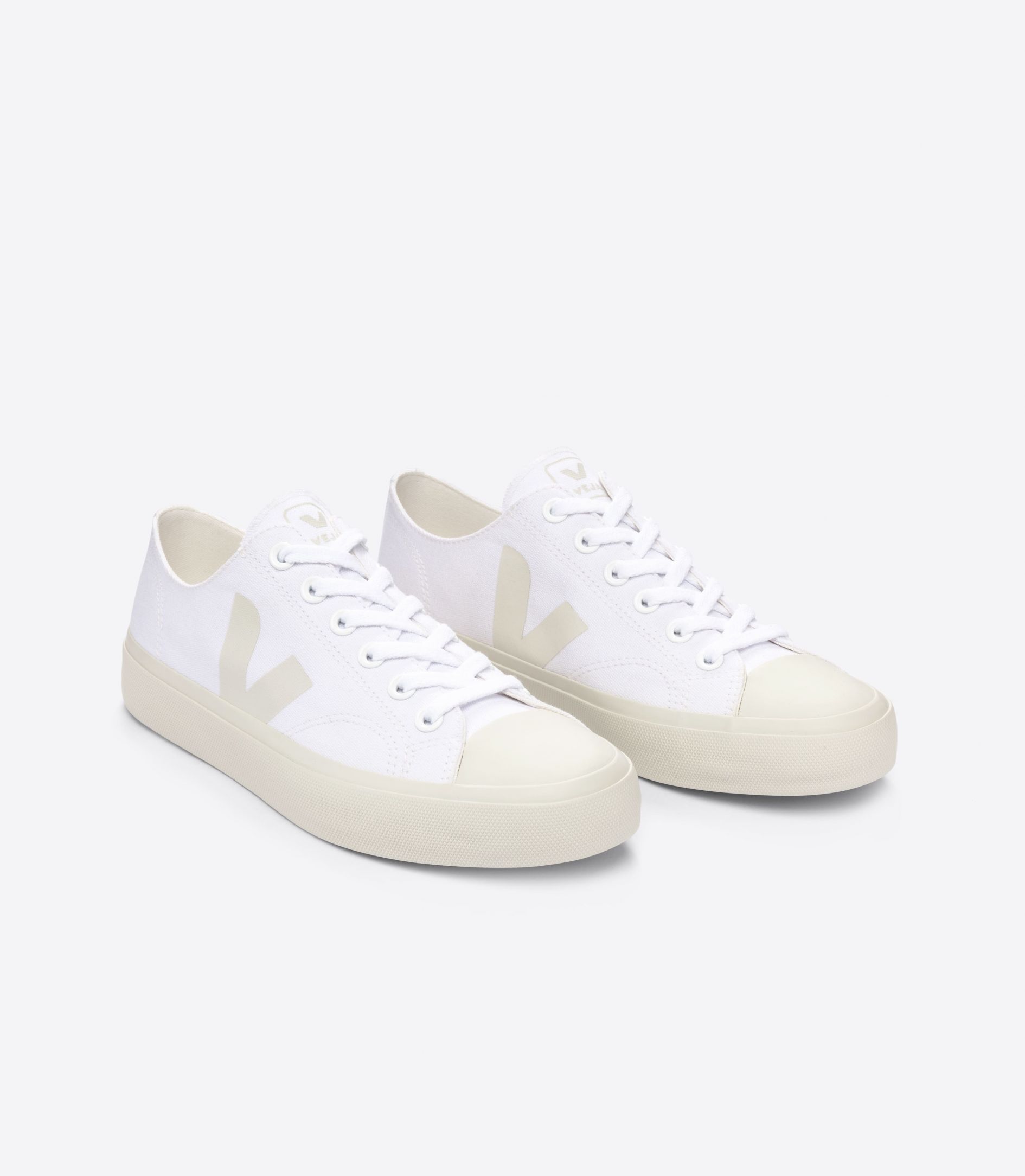 VEJA WATA II LOW CANVAS WHITE PIERRE | VJ24728