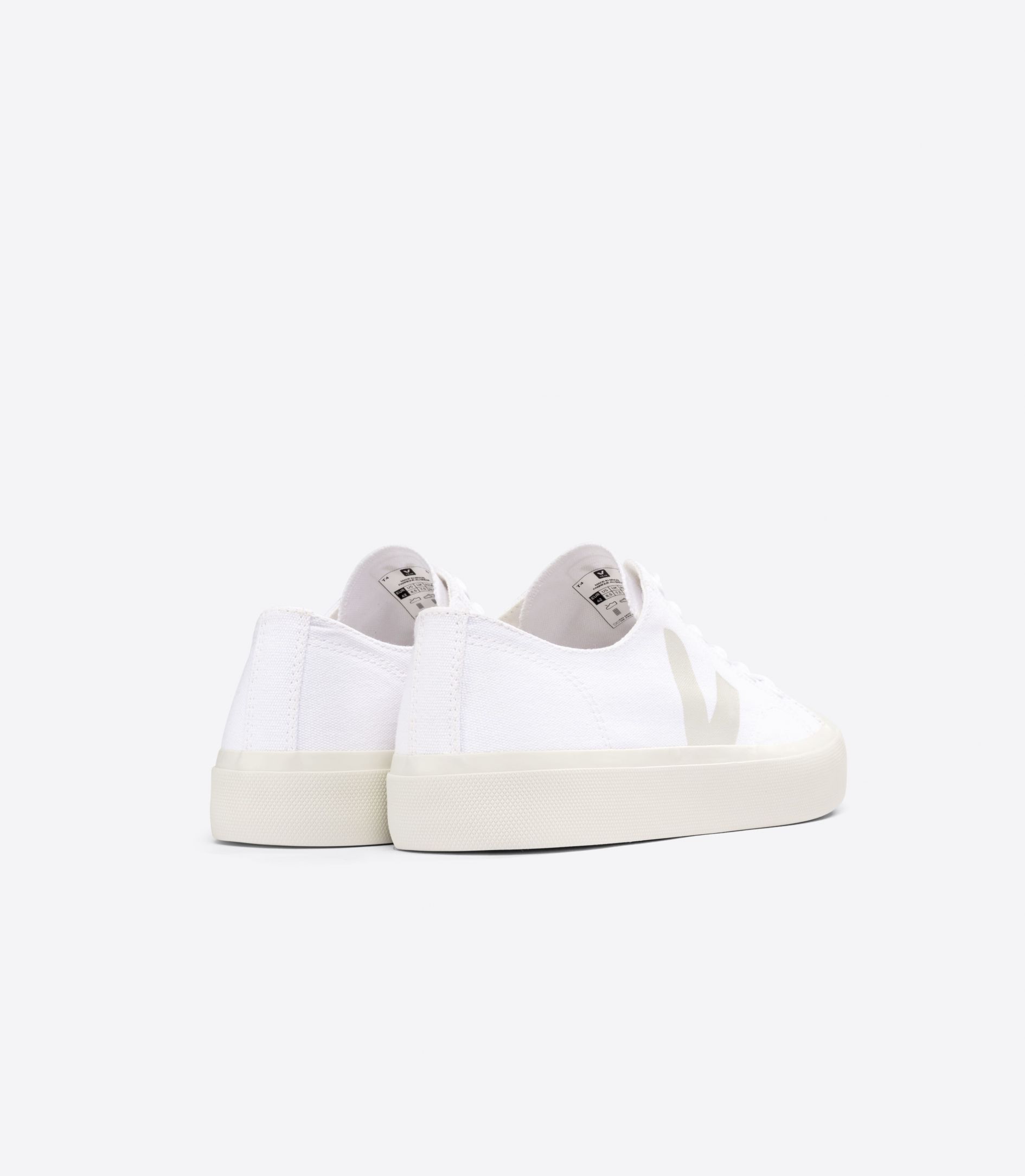 VEJA WATA II LOW CANVAS WHITE PIERRE | VJ24728